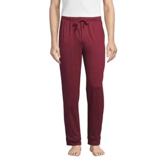 Lands' End Men's Supima Pajama Pants image {4}