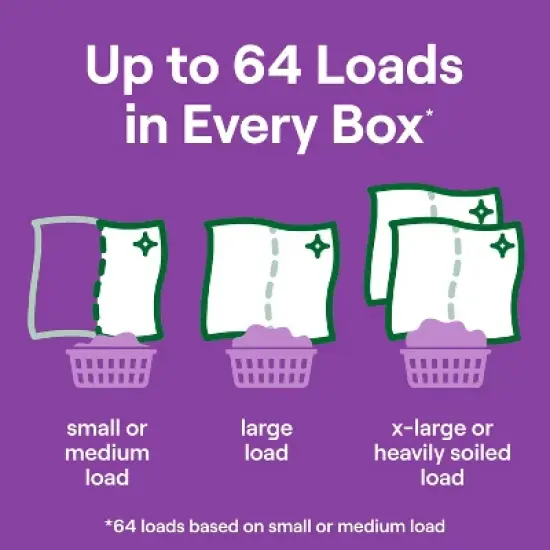 Seventh Generation Laundry Detergent Sheets - Fresh Lavender - 32ct image {5}