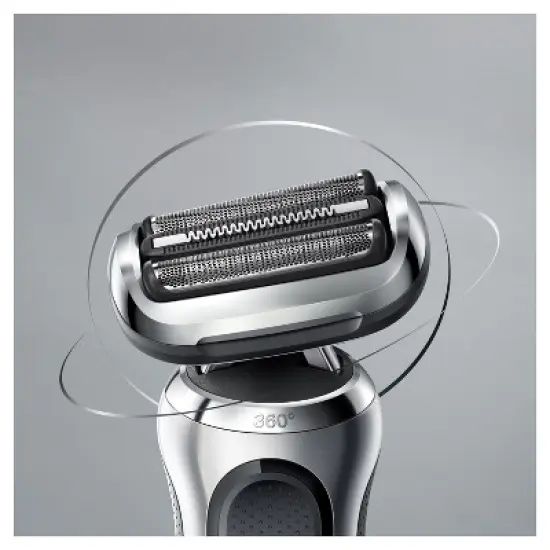 Braun Series 7-7020s Flex Men's Rechargeable Wet & Dry Electric Foil Shaver image {2}