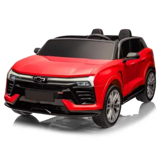 24V Kids Ride On Car, 2-Seater SUV Licensed Chevrolet Blazer Electric Car w/Parent Remote Control, 3 Speeds image {9}