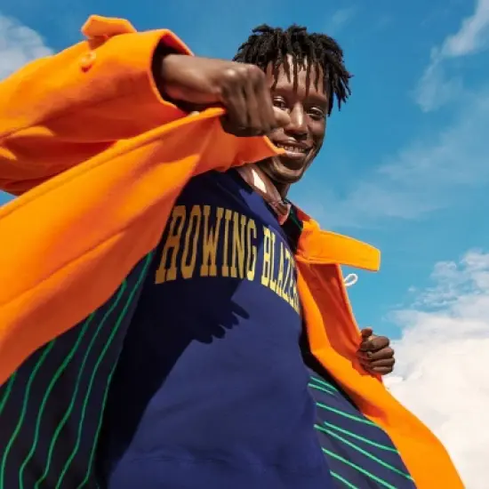 Men's Duffle Coat with Arm Patch Crest - Rowing Blazers x Target image {6}