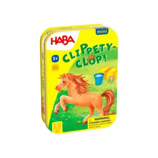 HABA Clippety-clop! Mini Travel Game for Horse Lovers Ages 3+ image {6}