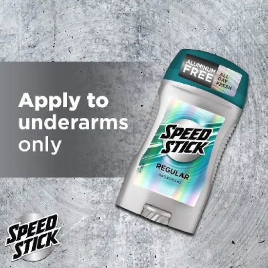 Speed Stick Solid Deodorant - Fresh Scent - Aluminum-Free 3oz/2pk image {8}