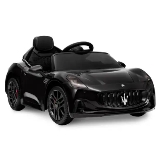 12V Ride On Car, Licensed Maserati Kids Electric Car with Remote Control, Battery Powered Vehicles image {8}