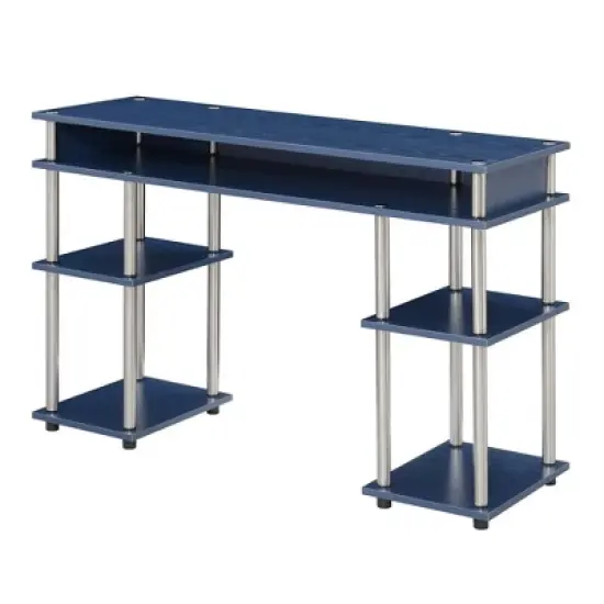 Designs2Go No Tools Student Desk with Shelves - Breighton Home image {14}