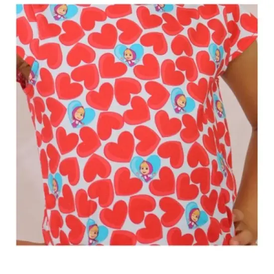 Masha and The Bear Short Sleeve Book of Memories Dress - Toddler image {2}