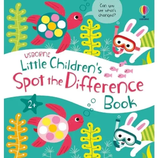 Little Children's Spot the Difference Book - by  Mary Cartwright (Paperback) image {1}