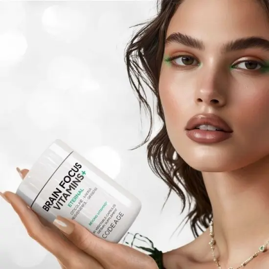 Codeage Brain Focus Vitamins+, Citicoline, Vitamin B12, Ginseng Resveratrol, Gotu Kola, Kanna - 60ct image {4}