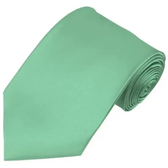 Solid Color 3.5 Inch Wide And 62 Inch Extra Long Necktie For Big & Tall Men image {24}