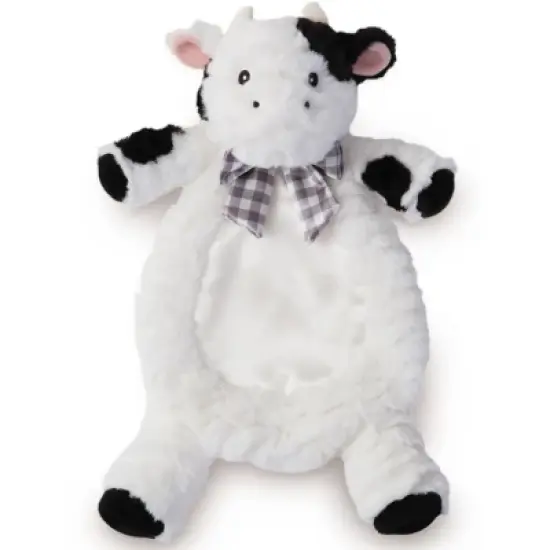 Bearington Lil' Gilly 8" x 7" Cow Security Blanket for Babies - Cow Lovey - Cow Loveys for Babies image {6}