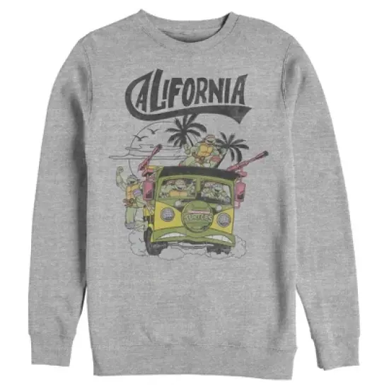 Men's Teenage Mutant Ninja Turtles California Van Sweatshirt image {2}