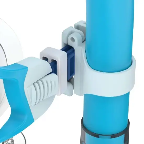 Speedo Junior Mask Snorkel Set - Blue/Teal: Ideal for Ages 6-14, Polycarbonate & Silicone image {5}