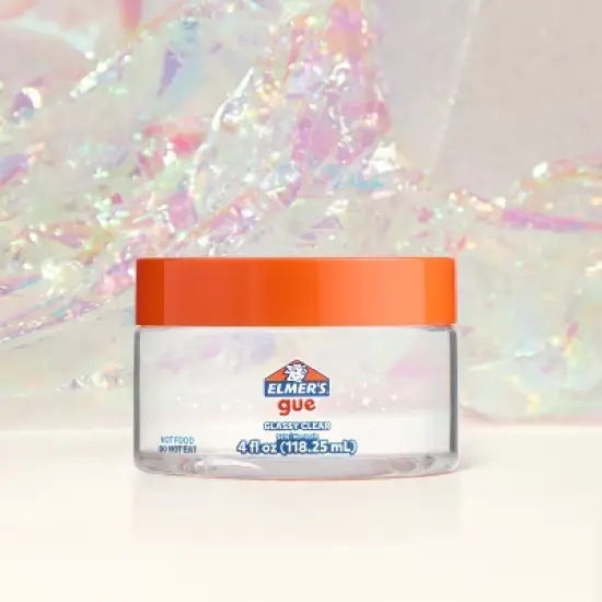 Elmer's 4oz Glassy Clear Premade Slime image {5}