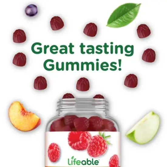 Lifeable - Sugar Free - Vitamin B12 - Adult - 90 Gummies image {6}