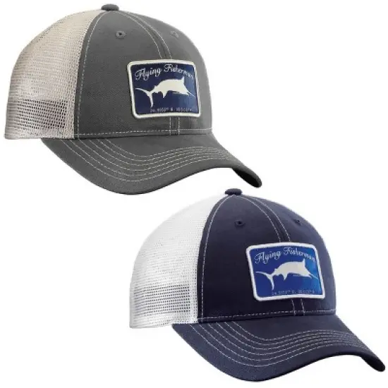 Flying Fisherman Marlin Trucker Hat image {1}