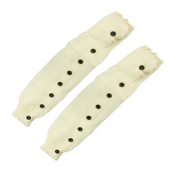 Wrapables Knee High Button Lace Leg Warmers for Boots image {11}