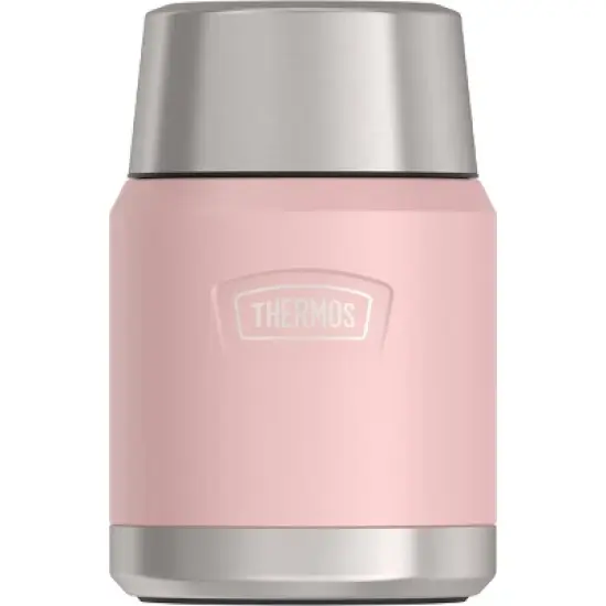 Thermos Icon 16oz Stainless Steel Food Storage Jar with Spoon image {12}