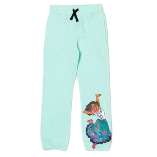 Disney Encanto Mirabel Girls Fleece 2 Pack Leggings Little Kid to Big Kid image {2}