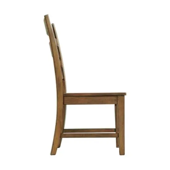 Sultan Side Chair Set Antique Oak - Picket House Furnishings image {3}