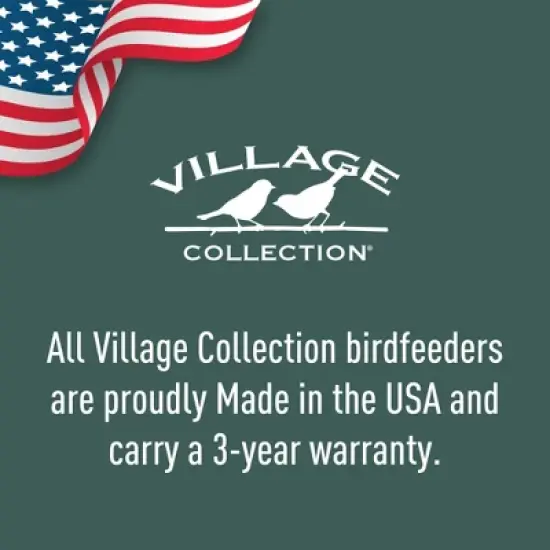 North States Early Bird Caf&eacute; Hopper Bird Feeders 11.25" - Teal Blue image {7}