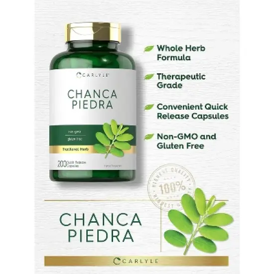 Carlyle Chanca Piedra 500mg | 200 Capsules image {2}