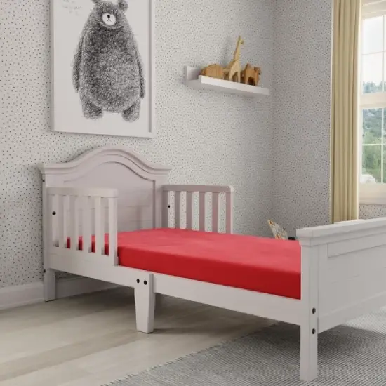 INFURNIC Mattresses Kids Full Mattress with Memory Foam Water Resistant Cover and High Density Support Base, Red, 75"*53"*5" image {4}