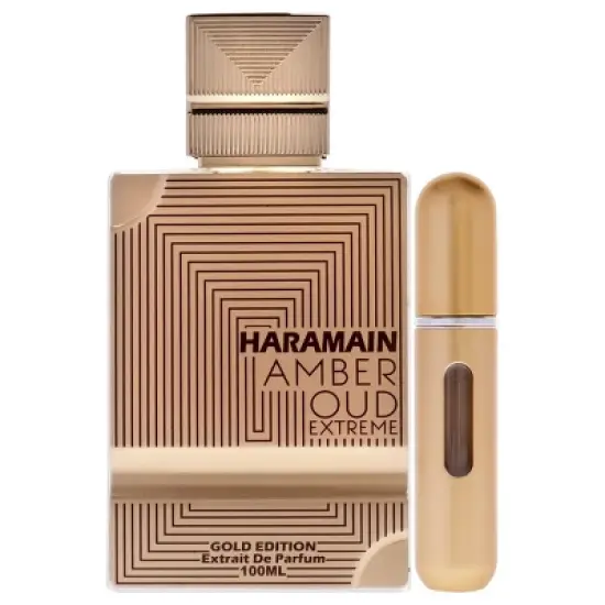 Amber Oud - Gold Edition Extreme by Al Haramain Women's Eau De Parfum - 3.4oz image {1}