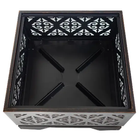 Vienna 26" Square Fire Pit - Pleasant Hearth image {5}