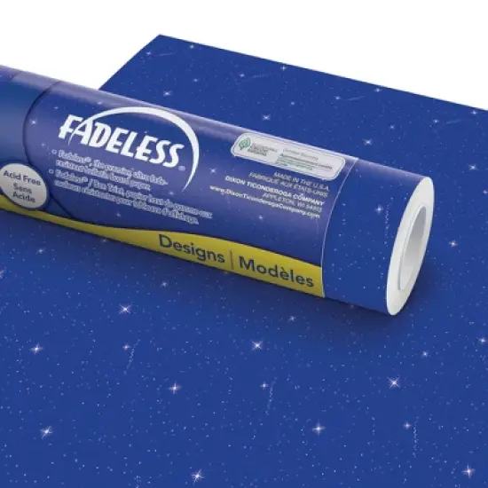 Fadeless Designs Paper Roll, Night Sky, 48 Inches x 50 Feet image {4}