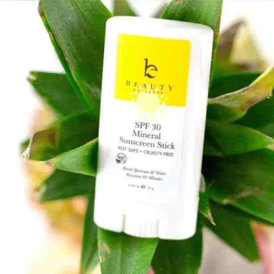 Beauty by Earth Mineral Sunscreen Stick SPF 30, Untinted image {11}
