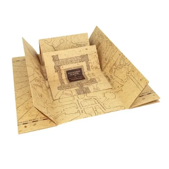 Harry Potter Replica Marauder's Map image {2}