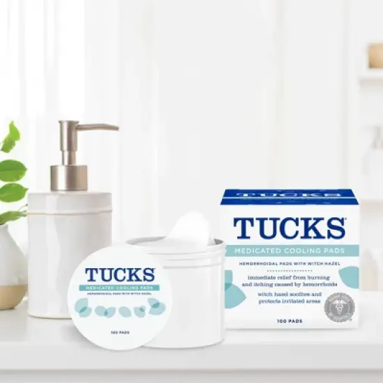 Tucks Medicated Hemorrhoidal Pads - 100ct image {1}