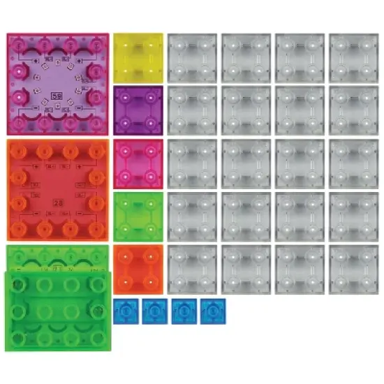 E-Blox Circuit Blox Lights Starter, Circuit Board Building Blocks Sets image {1}