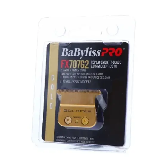BaBylissPRO Deep Tooth Gold Replacement Blade image {1}