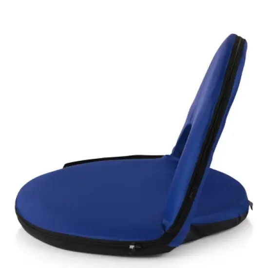 Picnic Time Oniva Seat Portable Recliner Chair - Navy Blue image {5}