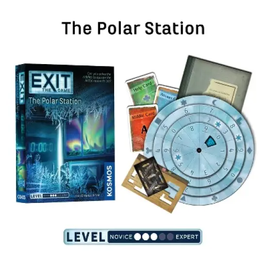 Thames & Kosmos EXIT: The Game, Season 2. Three-Pack: The Forgotten Island, The Polar Station, and The Forbidden Castle image {1}