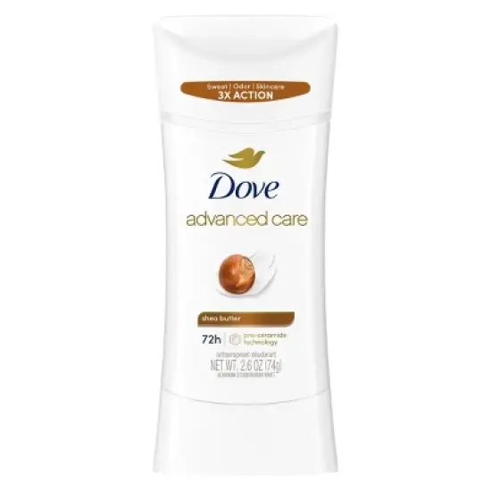 Dove Beauty Advanced Care Shea Butter 72-Hour Antiperspirant & Deodorant Stick - 2.6oz image {8}