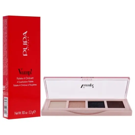 Vamp! 4 Eyeshadow Palette - 006 Deep Nude by Pupa Milano for Women - 0.183 oz Eye Shadow image {2}