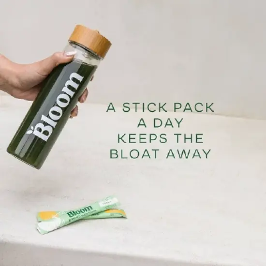 BLOOM NUTRITION Greens and Superfoods Powder - Peach - 5ct image {5}