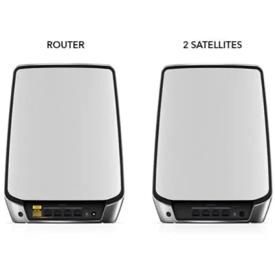 Netgear RBK853-100NAR RBK853 AX6000 Wireless Tri-Band Gigabit Mesh Wi-Fi System (3-Pack) - Certified Refurbished image {1}