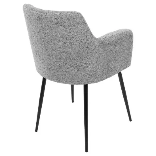 Set of 2 Andrew Contemporary Dining Accent Chairs - Lumisource image {3}