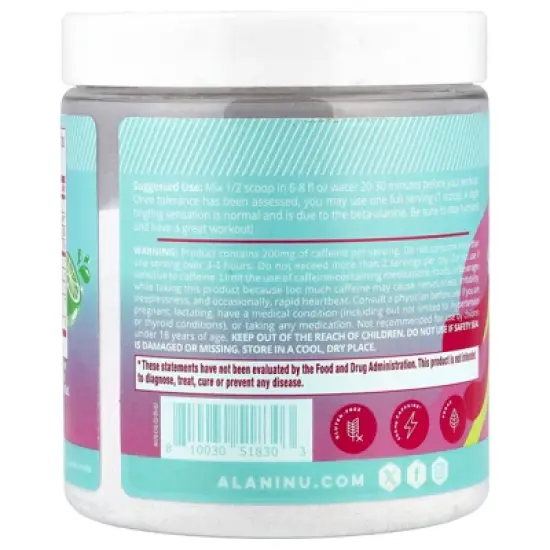 Alani Nu Pre-Workout, Cherry Twist, 10.9 oz (308 g) image {2}