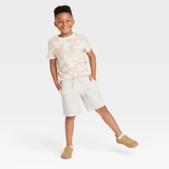 Boys' Ripstop Pull-On 'At The Knee' Cargo Shorts - Cat & Jack&trade; image {2}
