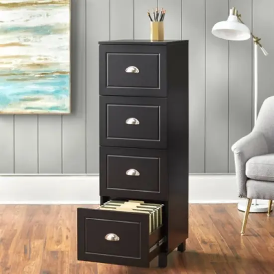 Bradley 4 Drawer Filing Cabinet - Buylateral image {2}