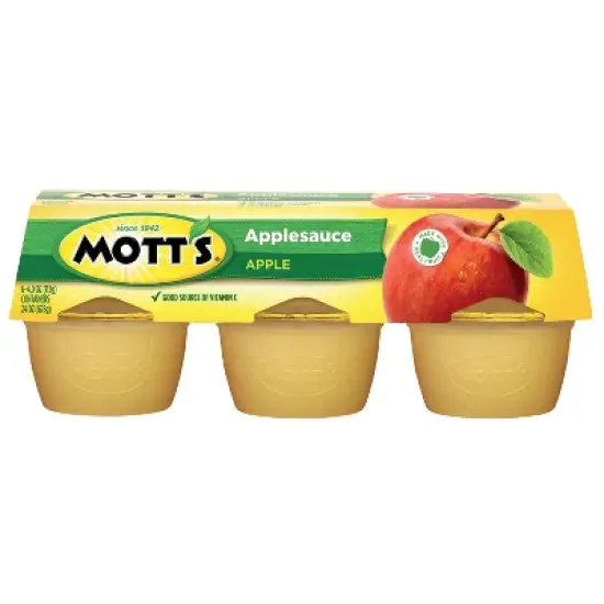 Mott's Applesauce Cups - 24oz/6ct image {1}