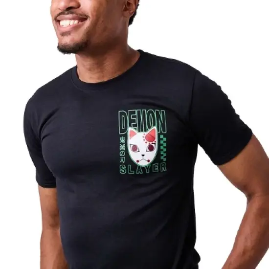 Demon Slayer Chachamaru Men's Black Short Sleeve Performance Dri-Fit Gym  Tee image {2}