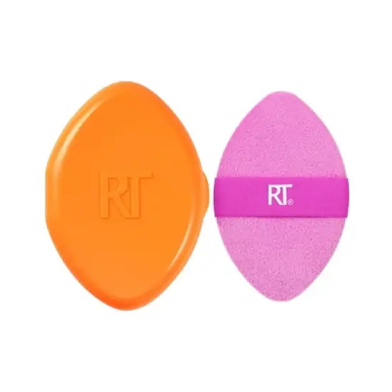 Real Techniques Miracle 2-In-1 Makeup Powder Puff + Travel Case image {2}