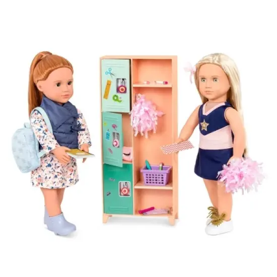 Our Generation Classroom Cool School Locker Accessory Set for 18" Dolls image {2}