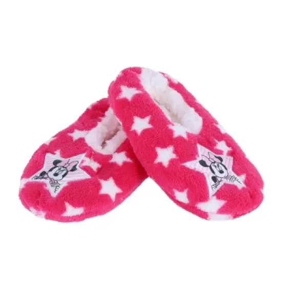 Textiel Trade Girl's Disney Minnie Mouse Star Slippers image {1}