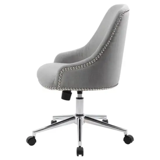 Carnegie Desk Chair Gray - Boss image {1}